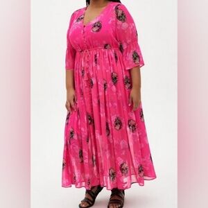 Torrid Sugar Skull Maxi Dress